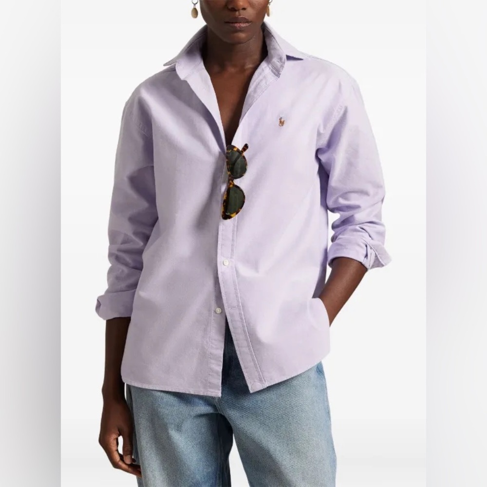 Polo Ralph Lauren Polo Pony Oxford shirt Light Purple Size 6